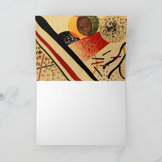 Kandinsky – 無題, 1922, カード (内部)