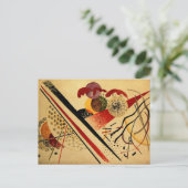 Kandinsky – 無題， 1922 ポストカード (スタンド正面)