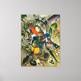 KANDINSKY - 絵を描s WITH POINTS - 1919 -抽象芸術- キャンバスプリント