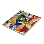 Kandinsky - 絵画s with Green Center タイル (側面)