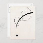 Kandinsky – 自由曲線 ポストカード (正面/裏面)