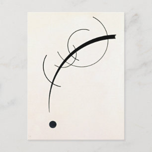 Kandinsky – 自由曲線 ポストカード