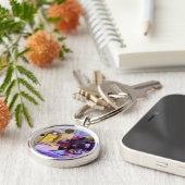 Kandinsky、黄色 – 赤 – 青。 キーホルダー (側面)