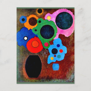 Kandinsky – 黒の増加、 ポストカード