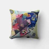 Kandinsky 1925/yellow/red/blue/pixdezines クッション (正面)