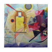 Kandinsky 1925/yellow/red/blue/pixdezines タイル (正面)