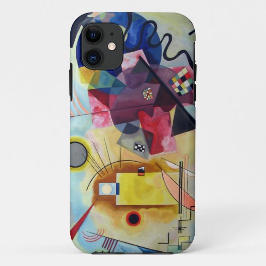 Kandinsky 1925/yellow/red/blue/pixdezines Case-Mate iPhoneケース (裏面)