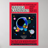 Kandinsky 1971 Exhibition Poster Abstract ポスター (正面)