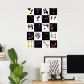 Kandinsky - 4x5=20, ポスター (ホームオフィス)