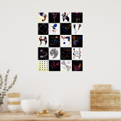 Kandinsky - 4x5=20, ポスター (キッチン)