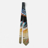 Kandinsky - A Centre, ネクタイ (裏面)