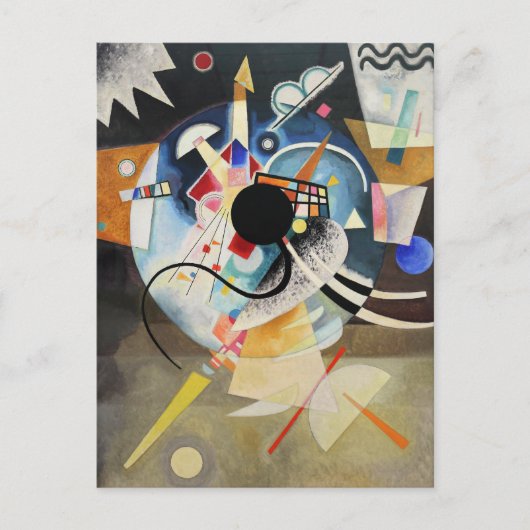Kandinsky - A Centre ポストカード (正面)