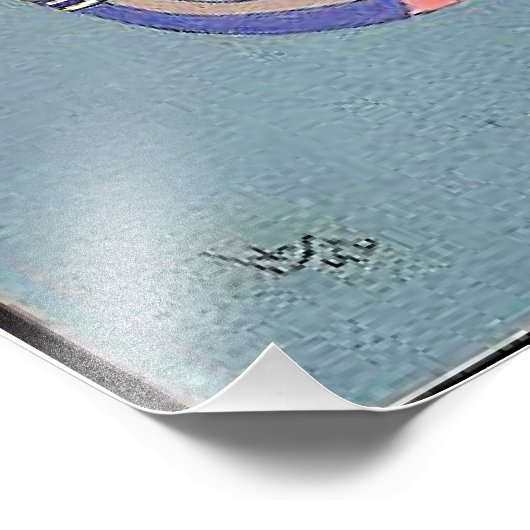 Kandinsky - A Floating Figure, フォトプリント (角)