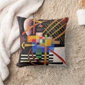 Kandinsky - Above and Left, クッション (ブランケット)