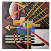 Kandinsky - Above and Left, タイル (正面)