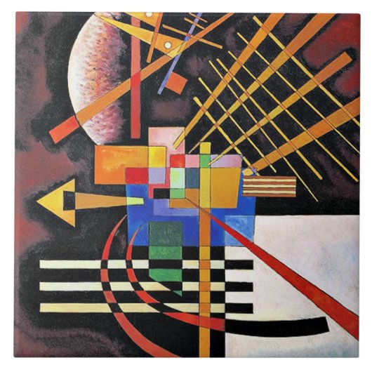 Kandinsky - Above and Left, タイル (正面)
