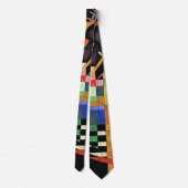 Kandinsky - Above and Left, ネクタイ (裏面)