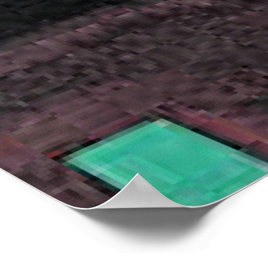 Kandinsky - Above and Left, ポスター (角)