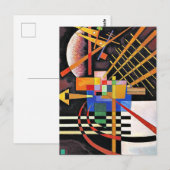 Kandinsky - Above and Left, ポストカード (正面/裏面)
