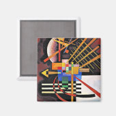 Kandinsky - Above and Left, マグネット (正面/裏面)