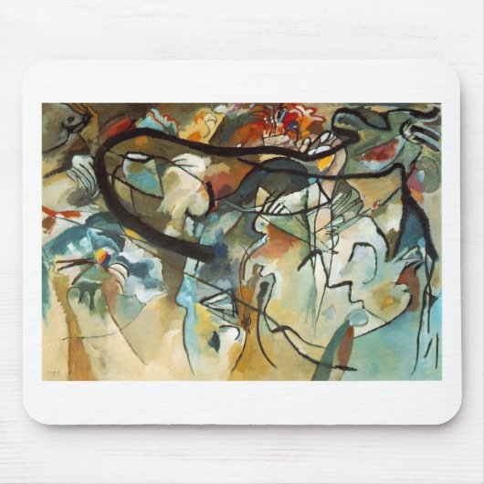 kandinsky abractの芸術 マウスパッド (正面)
