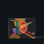 Kandinsky - Abstract Interpretation シーズンポストカード<br><div class="desc">Abstract Interpretation,  popular painting by Wassily Kandinsky.</div>