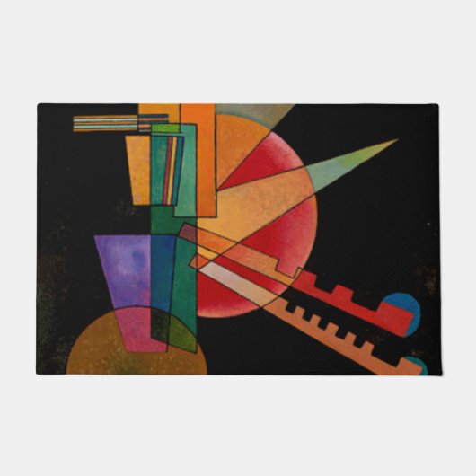 Kandinsky - Abstract Interpretation ドアマット (正面)