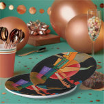 Kandinsky - Abstract Interpretation ペーパープレート<br><div class="desc">Abstract Interpretation,  popular painting by Wassily Kandinsky.</div>