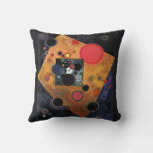 Kandinsky - Accent on Rose, クッション (裏面)