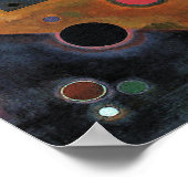 Kandinsky - Accent on Rose ポスター (角)