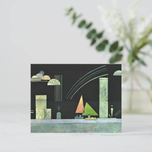 Kandinsky — At Rest ポストカード (スタンド正面)