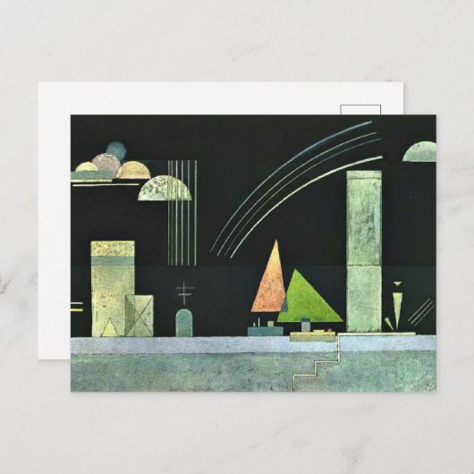 Kandinsky — At Rest ポストカード (正面/裏面)