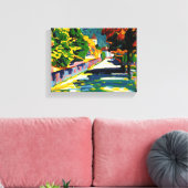 Kandinsky - Autumn in Bavaria, キャンバスプリント (インサイチュ (リビング))
