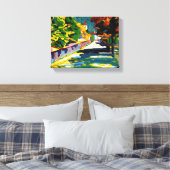 Kandinsky - Autumn in Bavaria, キャンバスプリント (インサイチュ (寝室))