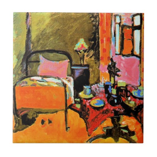 Kandinsky - Bedroom in Aintmillerstrasse, タイル (正面)