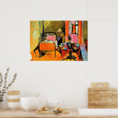 Kandinsky - Bedroom in Aintmillerstrasse, ポスター (キッチン)