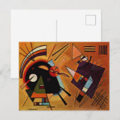 Kandinsky - Black and Violet, ポストカード (正面/裏面)