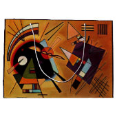 Kandinsky - Black and Violet, ラージペーパーバッグ (裏面)