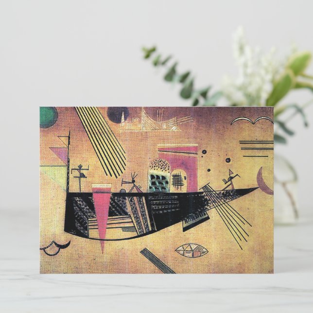 Kandinsky - Capricious, famous painting, (スタンド正面)