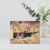 Kandinsky - Capricious, famous painting, ポストカード (スタンド正面)