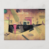 Kandinsky - Capricious, famous painting, ポストカード (正面)