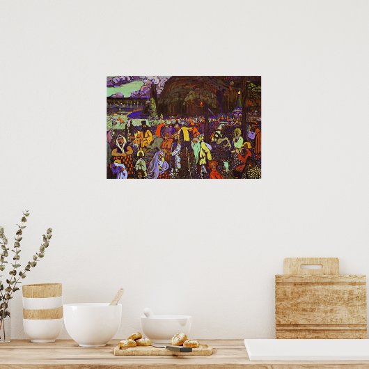 Kandinsky - Colorful Life, ポスター (キッチン)