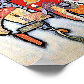 Kandinsky - Complex, Simple, abstract art painting ポスター (角)