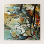 Kandinsky Composition V Abstract Painting ジグソーパズル (横)