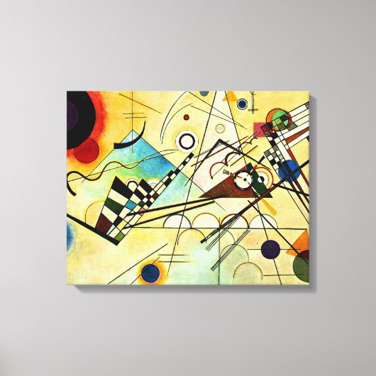 Kandinsky - Composition VIII キャンバスプリント (正面)