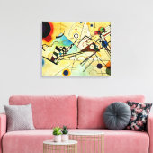 Kandinsky - Composition VIII キャンバスプリント (インサイチュ (リビング))