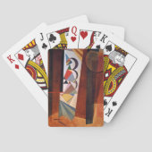 Kandinsky Development in Brown 絵画抽象芸術 トランプ (裏面)