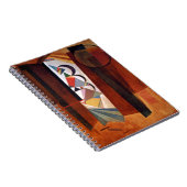 Kandinsky Development in Brown 絵画抽象芸術 ノートブック (右側)