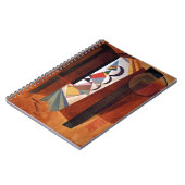 Kandinsky Development in Brown 絵画抽象芸術 ノートブック (左側)