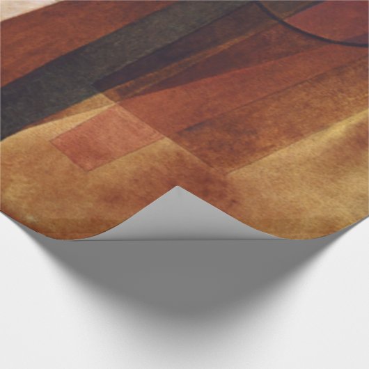 Kandinsky Development in Brown 絵画抽象芸術 ラッピングペーパー (角)